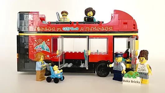 LEGO 60407 Kırmızı İki Katlı Gezi Otobüsü