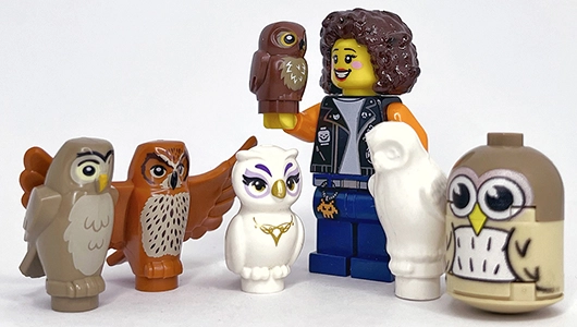 LEGO Owl Figures