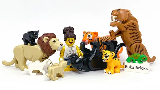 LEGO Büyük Kedi Figürleri