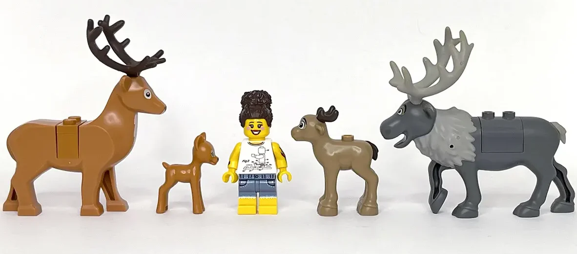 LEGO deer, reindeer