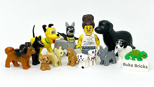 LEGO Dog Figures