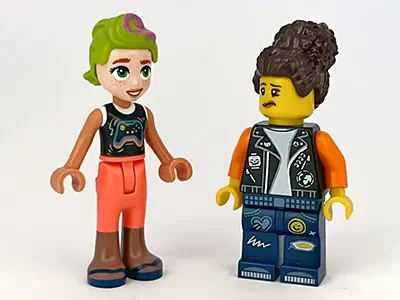 The LEGO Minifigure and Minidoll