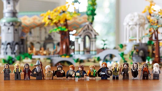 LEGO 10316 Rivendell Seti Minifigür Karşılaştırması