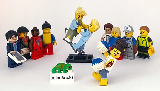 Sporcu LEGO Minifigürleri