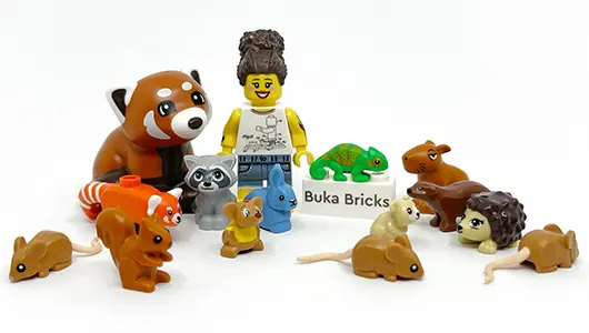 LEGO Rabbit and Other Small Mammal Figures